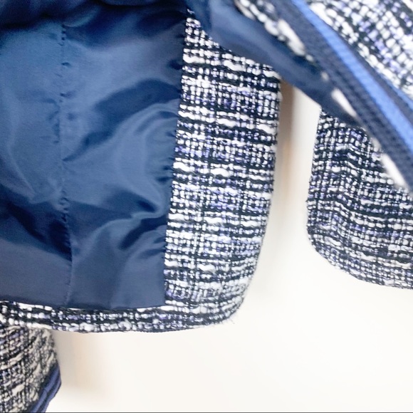 Rafella | Classic Boxy Tweed Blazer Jacket - Picture 5 of 7